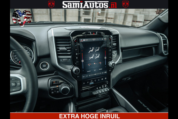 Dodge Ram SPORT | 5.7 V8 4x4 HEMI | PANORAMA DAK | GROOTSCHEM 12 INCH | LPG | Diamond Black Pearl | CREW CAB | DUBBELE CABINE | 5 PERSOONS | DC | VOORRAAD NR 2558 - 6047