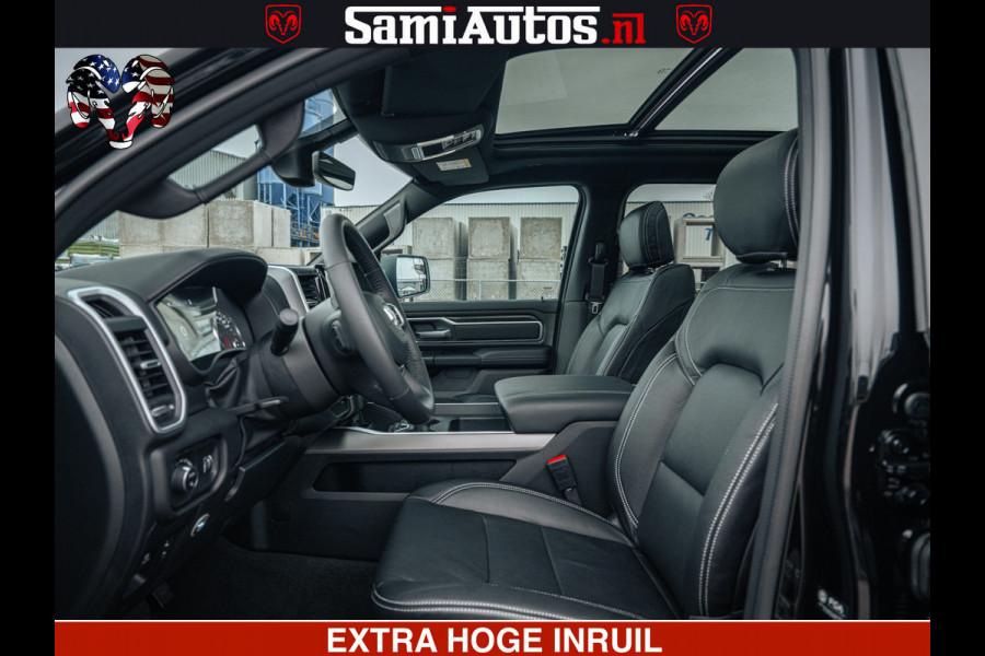 Dodge Ram SPORT | 5.7 V8 4x4 HEMI | PANORAMA DAK | GROOTSCHEM 12 INCH | LPG | Diamond Black Pearl | CREW CAB | DUBBELE CABINE | 5 PERSOONS | DC | VOORRAAD NR 2558 - 6047