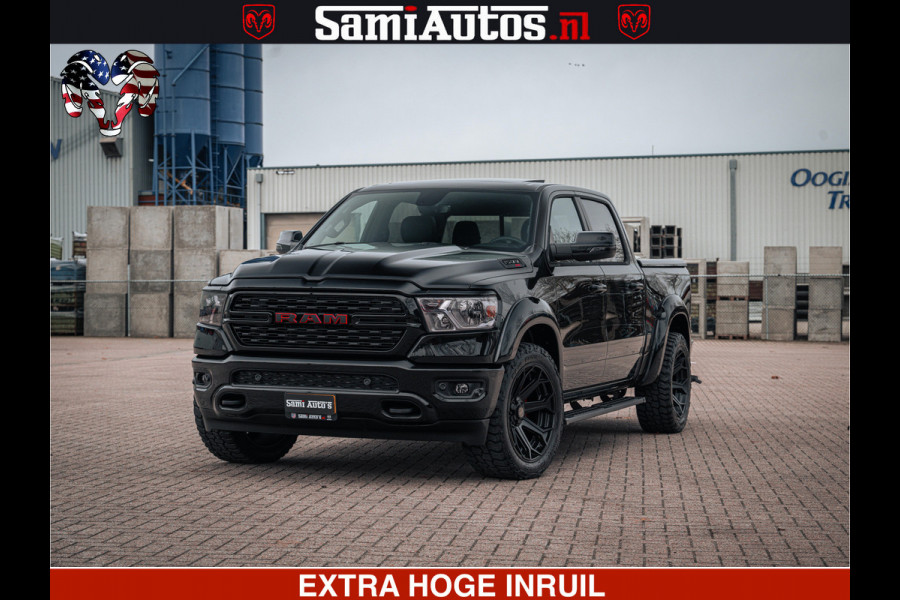 Dodge Ram SPORT | 5.7 V8 4x4 HEMI | PANORAMA DAK | GROOTSCHEM 12 INCH | LPG | Diamond Black Pearl | CREW CAB | DUBBELE CABINE | 5 PERSOONS | DC | VOORRAAD NR 2558 - 6047