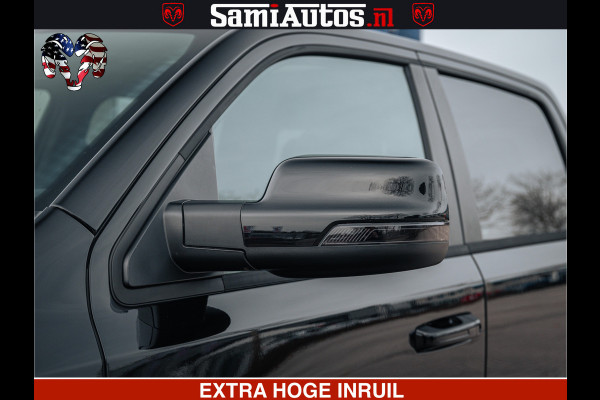 Dodge Ram SPORT | 5.7 V8 4x4 HEMI | PANORAMA DAK | GROOTSCHEM 12 INCH | LPG | Diamond Black Pearl | CREW CAB | DUBBELE CABINE | 5 PERSOONS | DC | VOORRAAD NR 2558 - 6047
