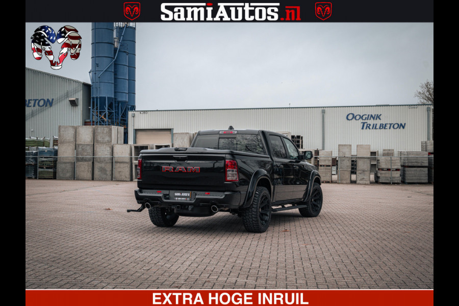 Dodge Ram SPORT | 5.7 V8 4x4 HEMI | PANORAMA DAK | GROOTSCHEM 12 INCH | LPG | Diamond Black Pearl | CREW CAB | DUBBELE CABINE | 5 PERSOONS | DC | VOORRAAD NR 2558 - 6047