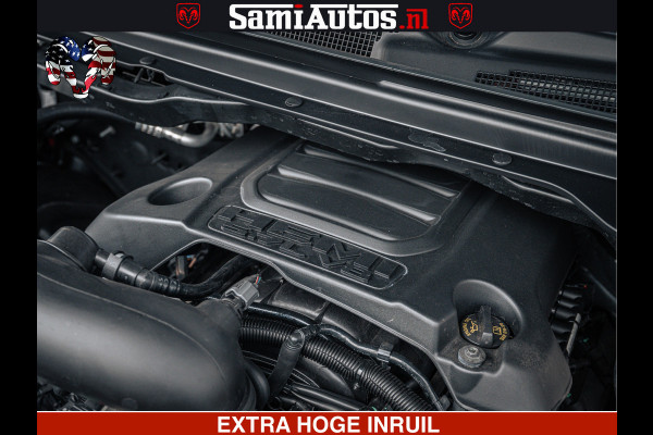 Dodge Ram SPORT | 5.7 V8 4x4 HEMI | PANORAMA DAK | GROOTSCHEM 12 INCH | LPG | Diamond Black Pearl | CREW CAB | DUBBELE CABINE | 5 PERSOONS | DC | VOORRAAD NR 2558 - 6047