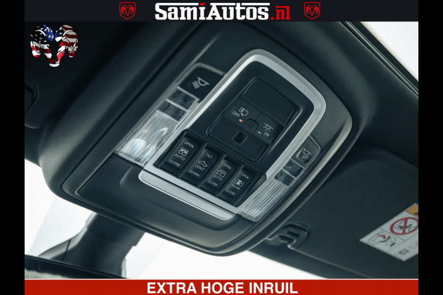 Dodge Ram SPORT | 5.7 V8 4x4 HEMI | PANORAMA DAK | GROOTSCHEM 12 INCH | LPG | Diamond Black Pearl | CREW CAB | DUBBELE CABINE | 5 PERSOONS | DC | VOORRAAD NR 2558 - 6047