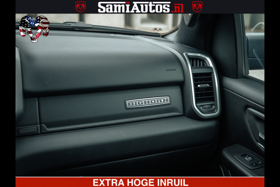 Dodge Ram SPORT | 5.7 V8 4x4 HEMI | PANORAMA DAK | GROOTSCHEM 12 INCH | LPG | Diamond Black Pearl | CREW CAB | DUBBELE CABINE | 5 PERSOONS | DC | VOORRAAD NR 2558 - 6047