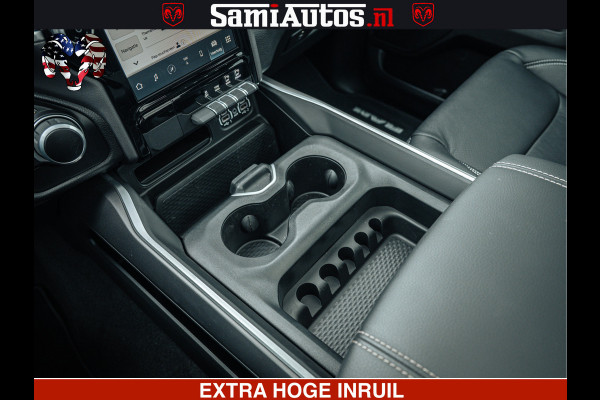 Dodge Ram SPORT | 5.7 V8 4x4 HEMI | PANORAMA DAK | GROOTSCHEM 12 INCH | LPG | Diamond Black Pearl | CREW CAB | DUBBELE CABINE | 5 PERSOONS | DC | VOORRAAD NR 2558 - 6047