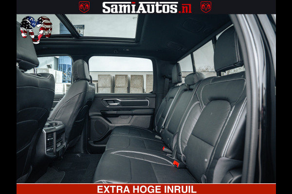 Dodge Ram SPORT | 5.7 V8 4x4 HEMI | PANORAMA DAK | GROOTSCHEM 12 INCH | LPG | Diamond Black Pearl | CREW CAB | DUBBELE CABINE | 5 PERSOONS | DC | VOORRAAD NR 2558 - 6047