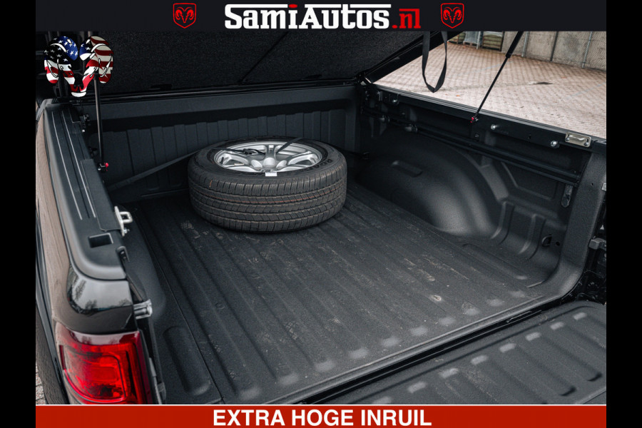 Dodge Ram SPORT | 5.7 V8 4x4 HEMI | PANORAMA DAK | GROOTSCHEM 12 INCH | LPG | Diamond Black Pearl | CREW CAB | DUBBELE CABINE | 5 PERSOONS | DC | VOORRAAD NR 2558 - 6047