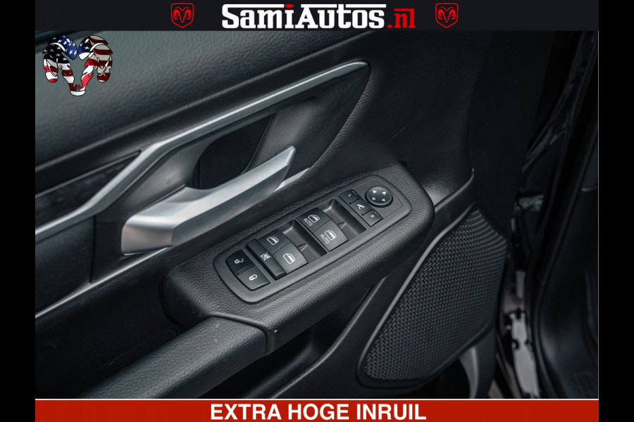 Dodge Ram SPORT | 5.7 V8 4x4 HEMI | PANORAMA DAK | GROOTSCHEM 12 INCH | LPG | Diamond Black Pearl | CREW CAB | DUBBELE CABINE | 5 PERSOONS | DC | VOORRAAD NR 2558 - 6047