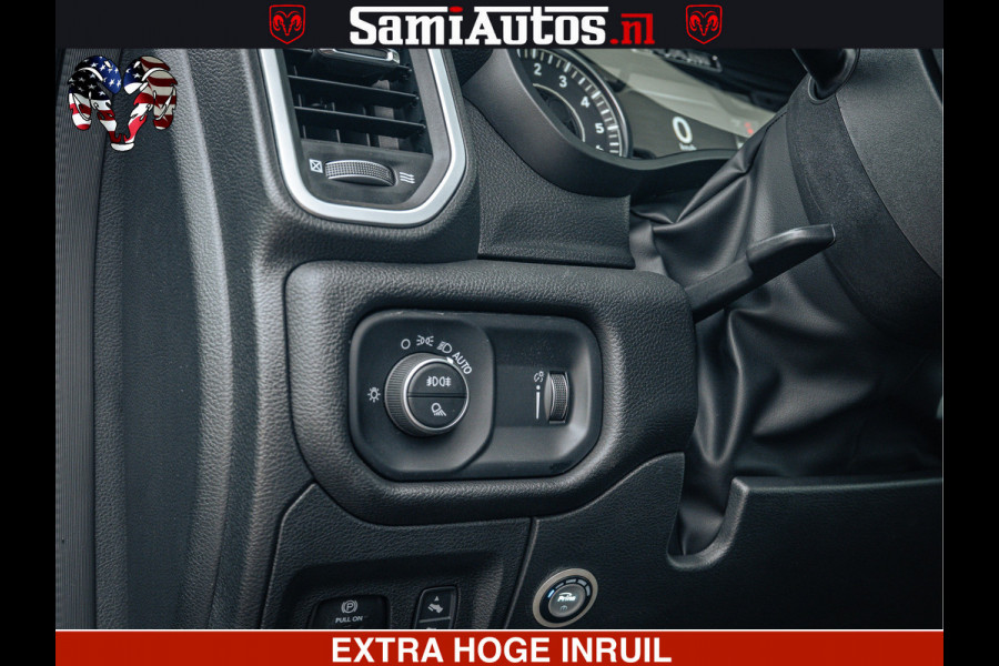 Dodge Ram SPORT | 5.7 V8 4x4 HEMI | PANORAMA DAK | GROOTSCHEM 12 INCH | LPG | Diamond Black Pearl | CREW CAB | DUBBELE CABINE | 5 PERSOONS | DC | VOORRAAD NR 2558 - 6047