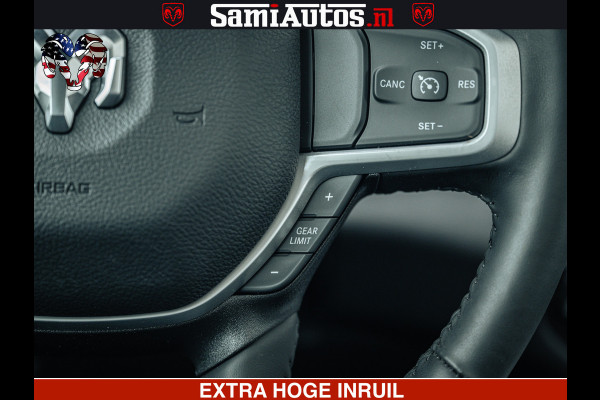 Dodge Ram SPORT | 5.7 V8 4x4 HEMI | PANORAMA DAK | GROOTSCHEM 12 INCH | LPG | Diamond Black Pearl | CREW CAB | DUBBELE CABINE | 5 PERSOONS | DC | VOORRAAD NR 2558 - 6047