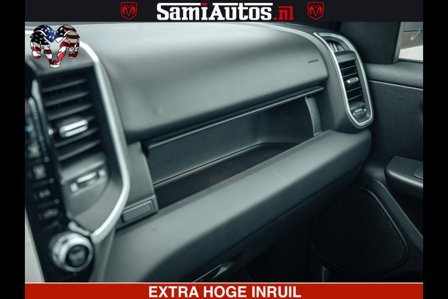 Dodge Ram SPORT | 5.7 V8 4x4 HEMI | PANORAMA DAK | GROOTSCHEM 12 INCH | LPG | Diamond Black Pearl | CREW CAB | DUBBELE CABINE | 5 PERSOONS | DC | VOORRAAD NR 2558 - 6047