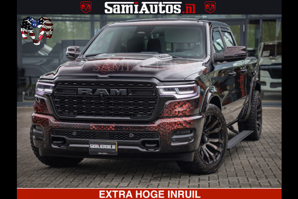 Dodge Ram COBRA EDITION | All-In Prijs | Limited Night High Output 540HP 706Nm | Massage + Full Option | De Meest Luxe en Volle Pick-Up in Comfortabele Dubbele Cabine met Royale 5 Zitplaatsen | BPM vrij | Nu Leverbaar uit Voorraad | Voorraad Nr 2335 - 5153 |