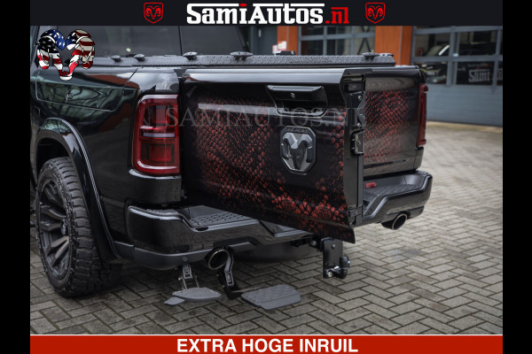 Dodge Ram COBRA EDITION | All-In Prijs | Limited Night High Output 540HP 706Nm | Massage + Full Option | De Meest Luxe en Volle Pick-Up in Comfortabele Dubbele Cabine met Royale 5 Zitplaatsen | BPM vrij | Nu Leverbaar uit Voorraad | Voorraad Nr 2335 - 5153 |