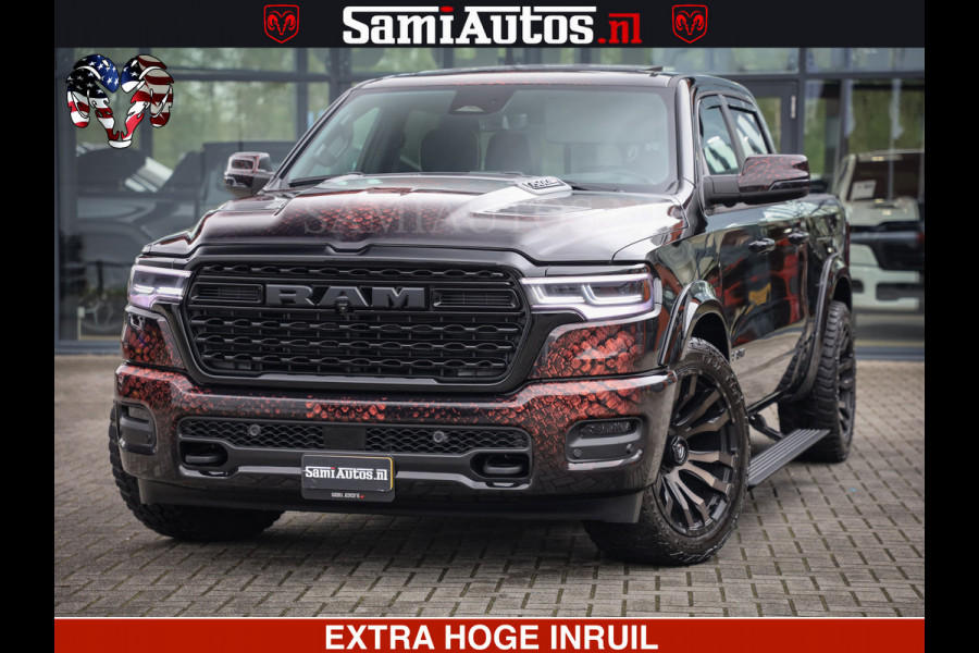 Dodge Ram COBRA EDITION | All-In Prijs | Limited Night High Output 540HP 706Nm | Massage + Full Option | De Meest Luxe en Volle Pick-Up in Comfortabele Dubbele Cabine met Royale 5 Zitplaatsen | BPM vrij | Nu Leverbaar uit Voorraad | Voorraad Nr 2335 - 5153 |
