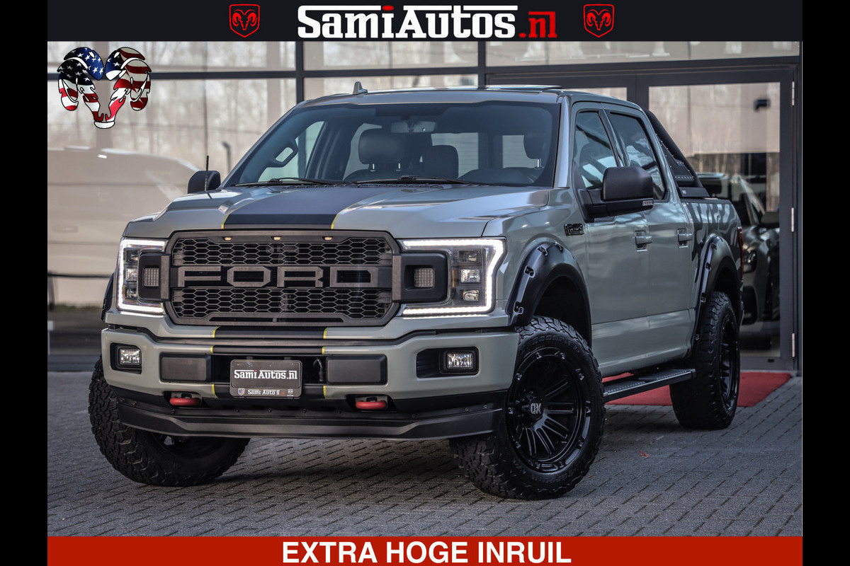 Ford USA F-150 HULK | 5.0 V8 4X4 | BIJTELLING VRIJ | CAMERA | 3500KG | PANORAMA | LEDER | GO RHINO ROLLBAR | CRUISE CONTROL | PRINS LPG | BAKFLIP COVER | GROOTRIJBEWIJS |