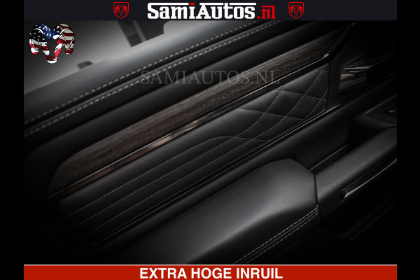 Dodge Ram Limited Night Sport High Output 540HP 706Nm | Massage + Full Option | De Meest Luxe en Volle Pick-Up in zijn Klasse | Comfortabele Dubbele Cabine met Royale 5 Zitplaatsen | BPM vrij | Nu Leverbaar uit Voorraad | Voorraad Nr 2356 - 0990