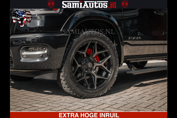 Dodge Ram HULK | Limited Night H.O 540HP 706Nm | Massage + Full Option | De Meest Luxe en Volle Pick-Up in zijn Klasse | Hulk Pack is meer Comfortabele Dubbele Cabine met Royale 5 Zitplaatsen | BPM vrij | Nu Leverbaar uit Voorraad | Voorraad Nr 2357 - 5182