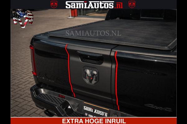 Dodge Ram HULK | Limited Night H.O 540HP 706Nm | Massage + Full Option | De Meest Luxe en Volle Pick-Up in zijn Klasse | Hulk Pack is meer Comfortabele Dubbele Cabine met Royale 5 Zitplaatsen | BPM vrij | Nu Leverbaar uit Voorraad | Voorraad Nr 2357 - 5182