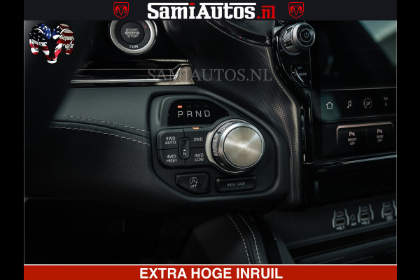 Dodge Ram HULK | Limited Night H.O 540HP 706Nm | Massage + Full Option | De Meest Luxe en Volle Pick-Up in zijn Klasse | Hulk Pack is meer Comfortabele Dubbele Cabine met Royale 5 Zitplaatsen | BPM vrij | Nu Leverbaar uit Voorraad | Voorraad Nr 2357 - 5182