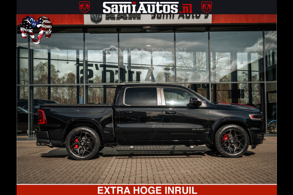 Dodge Ram HULK | Limited Night H.O 540HP 706Nm | Massage + Full Option | De Meest Luxe en Volle Pick-Up in zijn Klasse | Hulk Pack is meer Comfortabele Dubbele Cabine met Royale 5 Zitplaatsen | BPM vrij | Nu Leverbaar uit Voorraad | Voorraad Nr 2357 - 5182