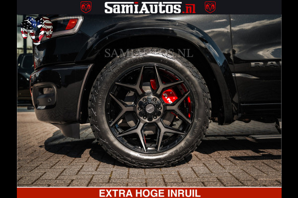 Dodge Ram HULK | Limited Night H.O 540HP 706Nm | Massage + Full Option | De Meest Luxe en Volle Pick-Up in zijn Klasse | Hulk Pack is meer Comfortabele Dubbele Cabine met Royale 5 Zitplaatsen | BPM vrij | Nu Leverbaar uit Voorraad | Voorraad Nr 2357 - 5182