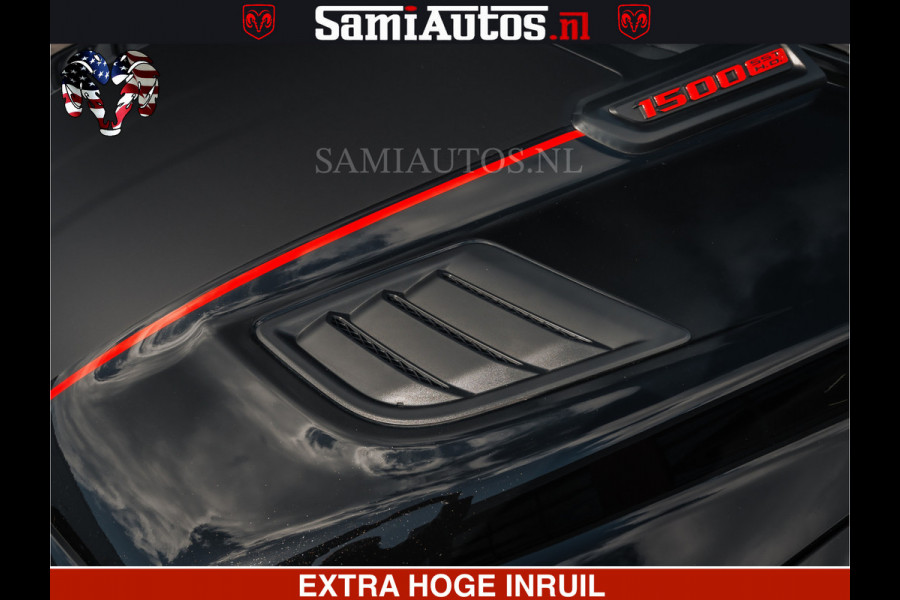 Dodge Ram HULK | Limited Night H.O 540HP 706Nm | Massage + Full Option | De Meest Luxe en Volle Pick-Up in zijn Klasse | Hulk Pack is meer Comfortabele Dubbele Cabine met Royale 5 Zitplaatsen | BPM vrij | Nu Leverbaar uit Voorraad | Voorraad Nr 2357 - 5182