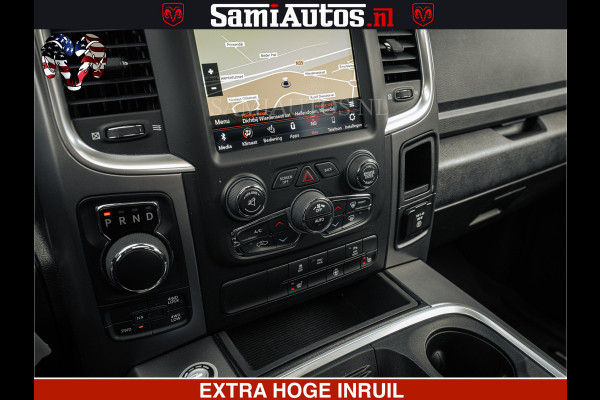 Dodge Ram BLACK OPS | 5.7 HEMI V8 402PK | MORIMOTO LED | Eerste Eigenaar | Diamond Black | Comfortabele Dubbele Cabine DC met Royale 5 Zitplaatsen |