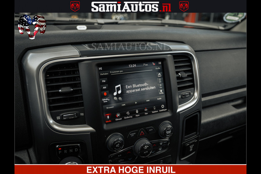 Dodge Ram BLACK OPS | 5.7 HEMI V8 402PK | MORIMOTO LED | Eerste Eigenaar | Diamond Black | Comfortabele Dubbele Cabine DC met Royale 5 Zitplaatsen |