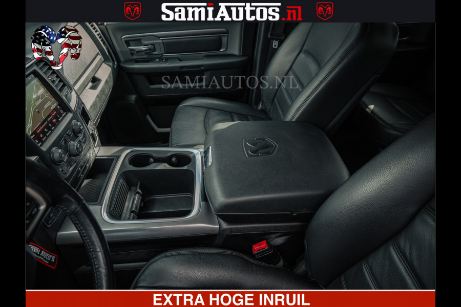 Dodge Ram BLACK OPS | 5.7 HEMI V8 402PK | MORIMOTO LED | Eerste Eigenaar | Diamond Black | Comfortabele Dubbele Cabine DC met Royale 5 Zitplaatsen |