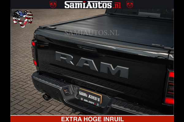 Dodge Ram BLACK OPS | 5.7 HEMI V8 402PK | MORIMOTO LED | Eerste Eigenaar | Diamond Black | Comfortabele Dubbele Cabine DC met Royale 5 Zitplaatsen |