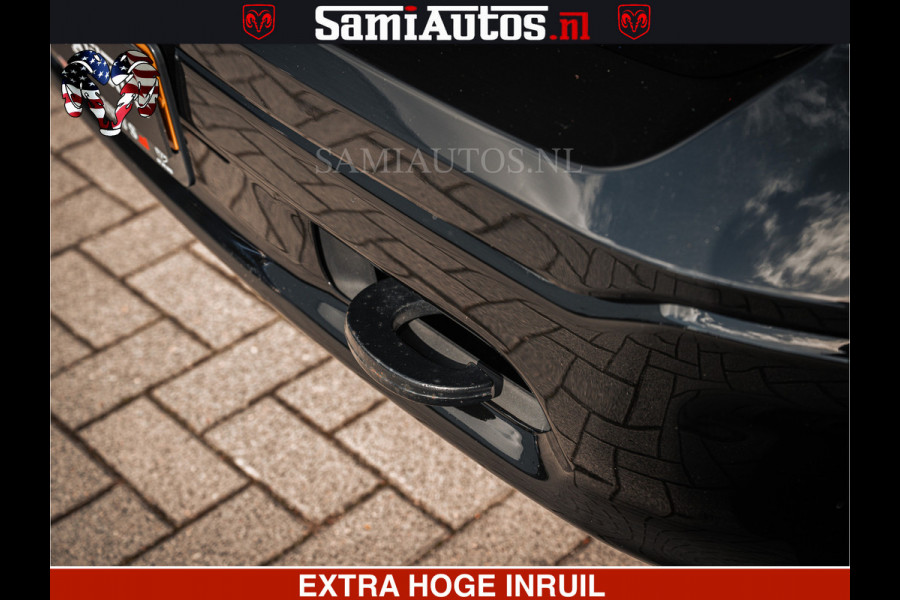 Dodge Ram BLACK OPS | 5.7 HEMI V8 402PK | MORIMOTO LED | Eerste Eigenaar | Diamond Black | Comfortabele Dubbele Cabine DC met Royale 5 Zitplaatsen |