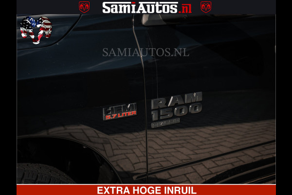 Dodge Ram BLACK OPS | 5.7 HEMI V8 402PK | MORIMOTO LED | Eerste Eigenaar | Diamond Black | Comfortabele Dubbele Cabine DC met Royale 5 Zitplaatsen |