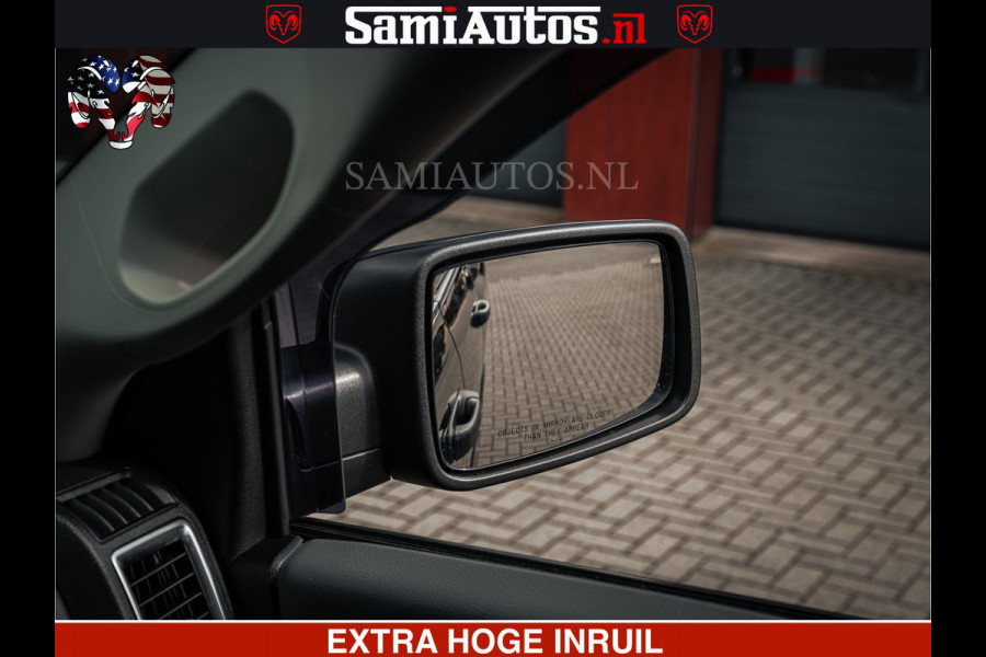 Dodge Ram BLACK OPS | 5.7 HEMI V8 402PK | MORIMOTO LED | Eerste Eigenaar | Diamond Black | Comfortabele Dubbele Cabine DC met Royale 5 Zitplaatsen |