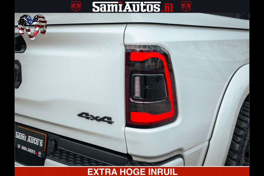 Dodge Ram 1500 Limited Night | 5.7 V8 Hemi Full Option | LPG | Comfortabele Dubbele Cabine met Royale 5 Zitplaatsen | De Meest Luxe en Volle Pick-Up in zijn Klasse | BPM vrij | Nu Leverbaar uit Voorraad | Voorraad Nr v45lp