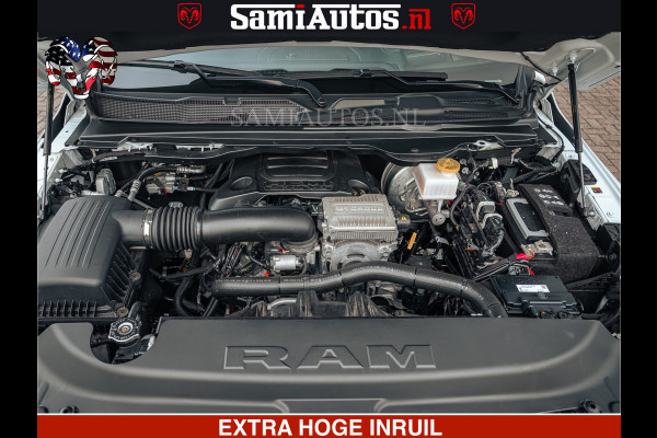Dodge Ram 1500 Limited Night | 5.7 V8 Hemi Full Option | LPG | Comfortabele Dubbele Cabine met Royale 5 Zitplaatsen | De Meest Luxe en Volle Pick-Up in zijn Klasse | BPM vrij | Nu Leverbaar uit Voorraad | Voorraad Nr v45lp