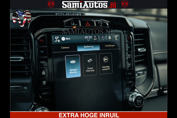 Dodge Ram 1500 Limited Night | 5.7 V8 Hemi Full Option | LPG | Comfortabele Dubbele Cabine met Royale 5 Zitplaatsen | De Meest Luxe en Volle Pick-Up in zijn Klasse | BPM vrij | Nu Leverbaar uit Voorraad | Voorraad Nr v45lp
