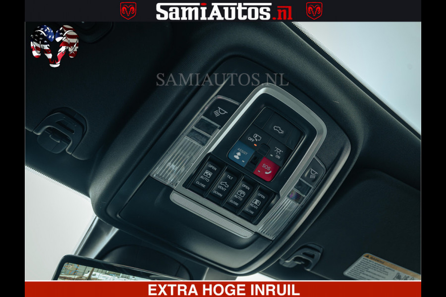 Dodge Ram 1500 Limited Night | 5.7 V8 Hemi Full Option | LPG | Comfortabele Dubbele Cabine met Royale 5 Zitplaatsen | De Meest Luxe en Volle Pick-Up in zijn Klasse | BPM vrij | Nu Leverbaar uit Voorraad | Voorraad Nr v45lp