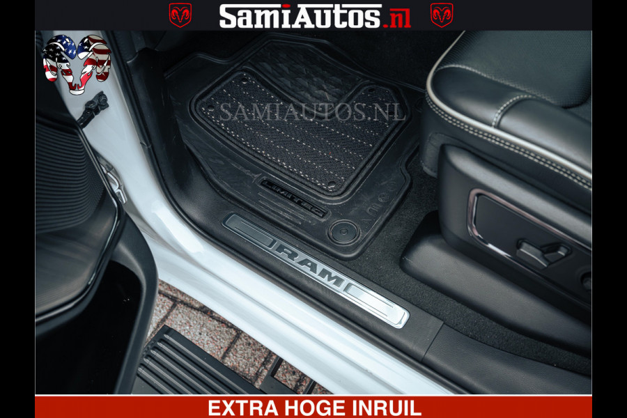 Dodge Ram 1500 Limited Night | 5.7 V8 Hemi Full Option | LPG | Comfortabele Dubbele Cabine met Royale 5 Zitplaatsen | De Meest Luxe en Volle Pick-Up in zijn Klasse | BPM vrij | Nu Leverbaar uit Voorraad | Voorraad Nr v45lp