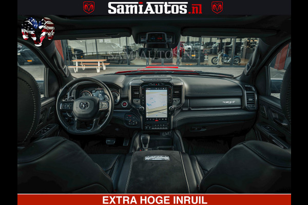 Dodge Ram TRX HELLCAT | 6.2 V8 702PK | FLAME RED | BOM VOL | CARBON | RAMBAR | HUD | LPG | BEAD-LOCK WHEELS | CREW CAB 5 PERSOONS | BEDRIJFS AUTO DUBBELE CABINE DC |