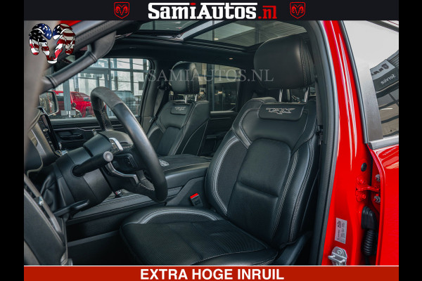 Dodge Ram TRX HELLCAT | 6.2 V8 702PK | FLAME RED | BOM VOL | CARBON | RAMBAR | HUD | LPG | BEAD-LOCK WHEELS | CREW CAB 5 PERSOONS | BEDRIJFS AUTO DUBBELE CABINE DC |