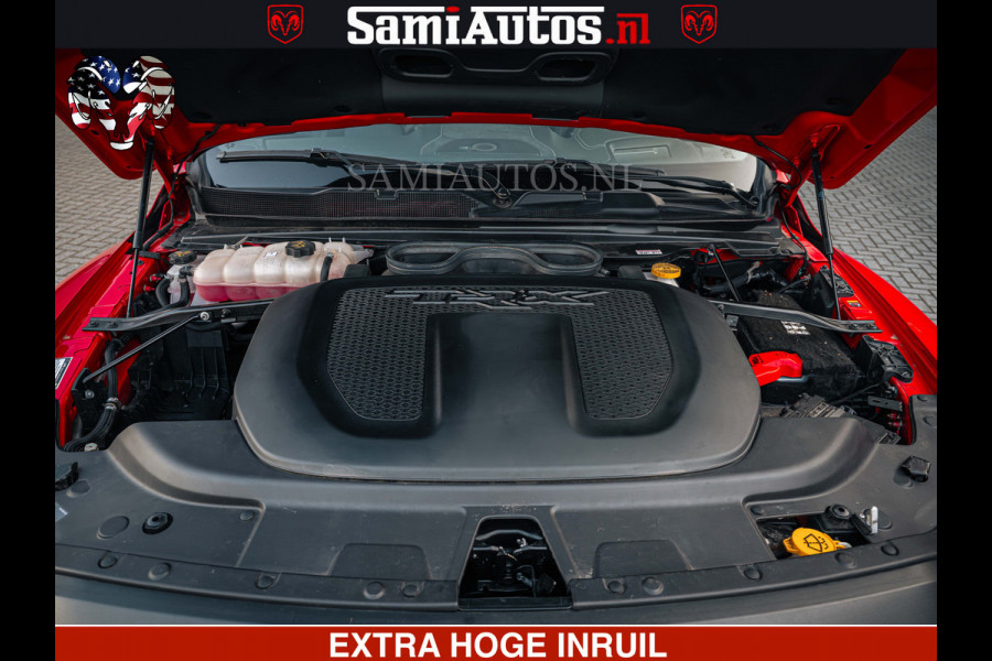 Dodge Ram TRX HELLCAT | 6.2 V8 702PK | FLAME RED | BOM VOL | CARBON | RAMBAR | HUD | LPG | BEAD-LOCK WHEELS | CREW CAB 5 PERSOONS | BEDRIJFS AUTO DUBBELE CABINE DC |