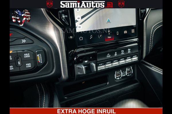 Dodge Ram TRX HELLCAT | 6.2 V8 702PK | FLAME RED | BOM VOL | CARBON | RAMBAR | HUD | LPG | BEAD-LOCK WHEELS | CREW CAB 5 PERSOONS | BEDRIJFS AUTO DUBBELE CABINE DC |