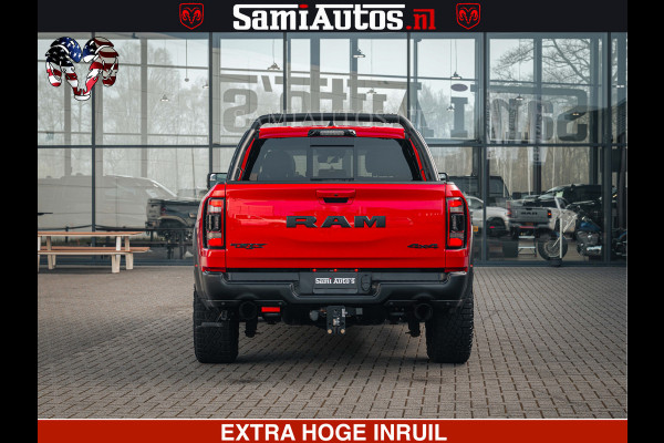 Dodge Ram TRX HELLCAT | 6.2 V8 702PK | FLAME RED | BOM VOL | CARBON | RAMBAR | HUD | LPG | BEAD-LOCK WHEELS | CREW CAB 5 PERSOONS | BEDRIJFS AUTO DUBBELE CABINE DC |