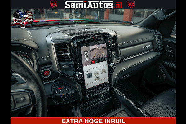 Dodge Ram TRX HELLCAT | 6.2 V8 702PK | FLAME RED | BOM VOL | CARBON | RAMBAR | HUD | LPG | BEAD-LOCK WHEELS | CREW CAB 5 PERSOONS | BEDRIJFS AUTO DUBBELE CABINE DC |