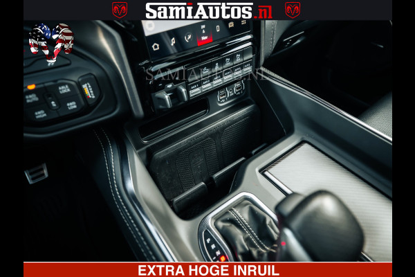Dodge Ram TRX HELLCAT | 6.2 V8 702PK | FLAME RED | BOM VOL | CARBON | RAMBAR | HUD | LPG | BEAD-LOCK WHEELS | CREW CAB 5 PERSOONS | BEDRIJFS AUTO DUBBELE CABINE DC |
