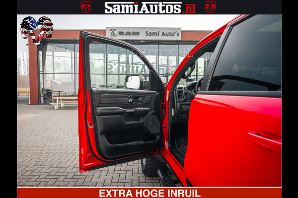 Dodge Ram TRX HELLCAT | 6.2 V8 702PK | FLAME RED | BOM VOL | CARBON | RAMBAR | HUD | LPG | BEAD-LOCK WHEELS | CREW CAB 5 PERSOONS | BEDRIJFS AUTO DUBBELE CABINE DC |