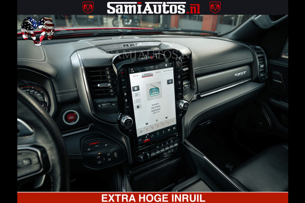 Dodge Ram TRX HELLCAT | 6.2 V8 702PK | FLAME RED | BOM VOL | CARBON | RAMBAR | HUD | LPG | BEAD-LOCK WHEELS | CREW CAB 5 PERSOONS | BEDRIJFS AUTO DUBBELE CABINE DC |