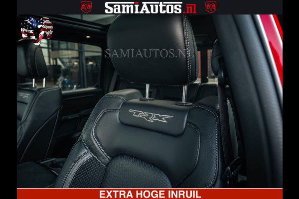 Dodge Ram TRX HELLCAT | 6.2 V8 702PK | FLAME RED | BOM VOL | CARBON | RAMBAR | HUD | LPG | BEAD-LOCK WHEELS | CREW CAB 5 PERSOONS | BEDRIJFS AUTO DUBBELE CABINE DC |