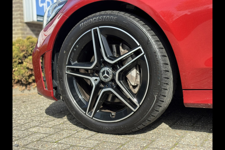Mercedes-Benz C-Klasse Estate 180 Business Solution AMG Line/Nigh Pakk. | Pano, Leder/Alcan., Carplay/Android, Stoelverw., 18''