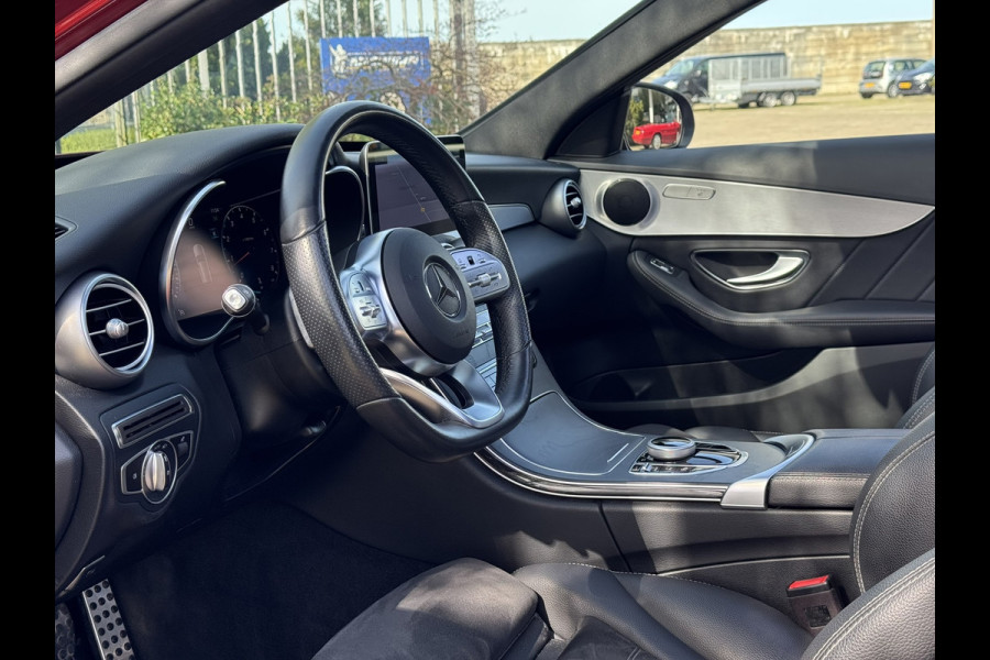 Mercedes-Benz C-Klasse Estate 180 Business Solution AMG Line/Nigh Pakk. | Pano, Leder/Alcan., Carplay/Android, Stoelverw., 18''